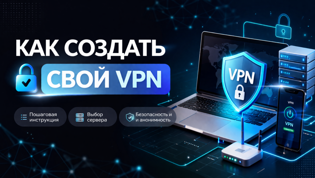 Как создать свой VPN в 2026 году и зарабатывать без настройки серверов