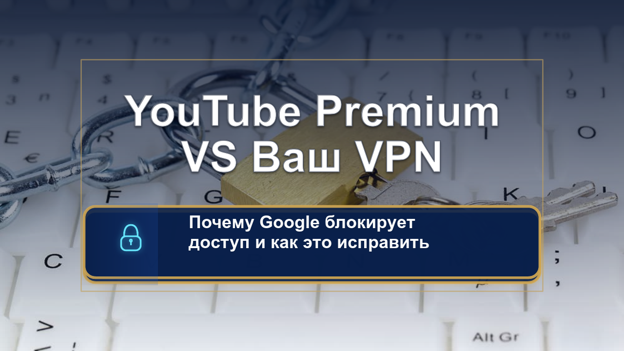 YouTube Premium блокирует ваш VPN: как обойти гео-замок